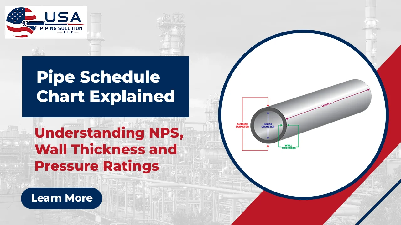 Pipe Schedule Chart Explained